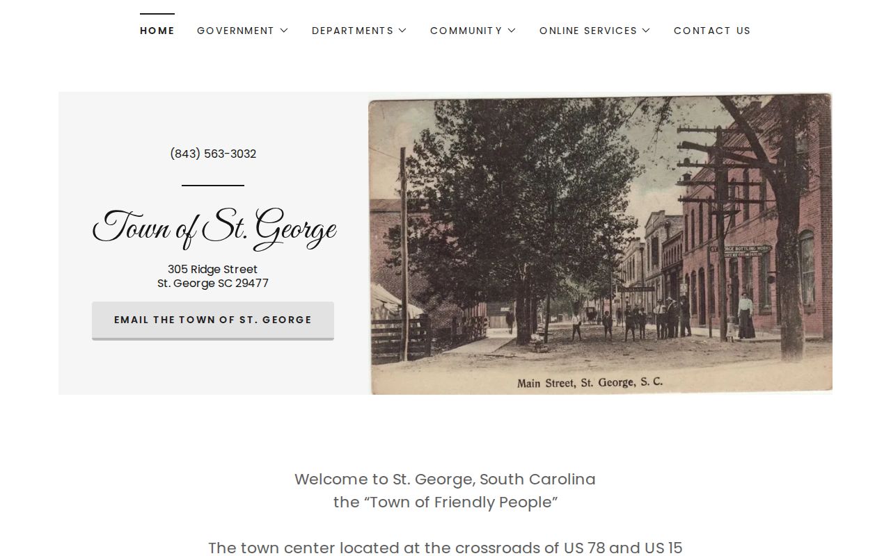 St. George county seat for Dorchester County criminal records
